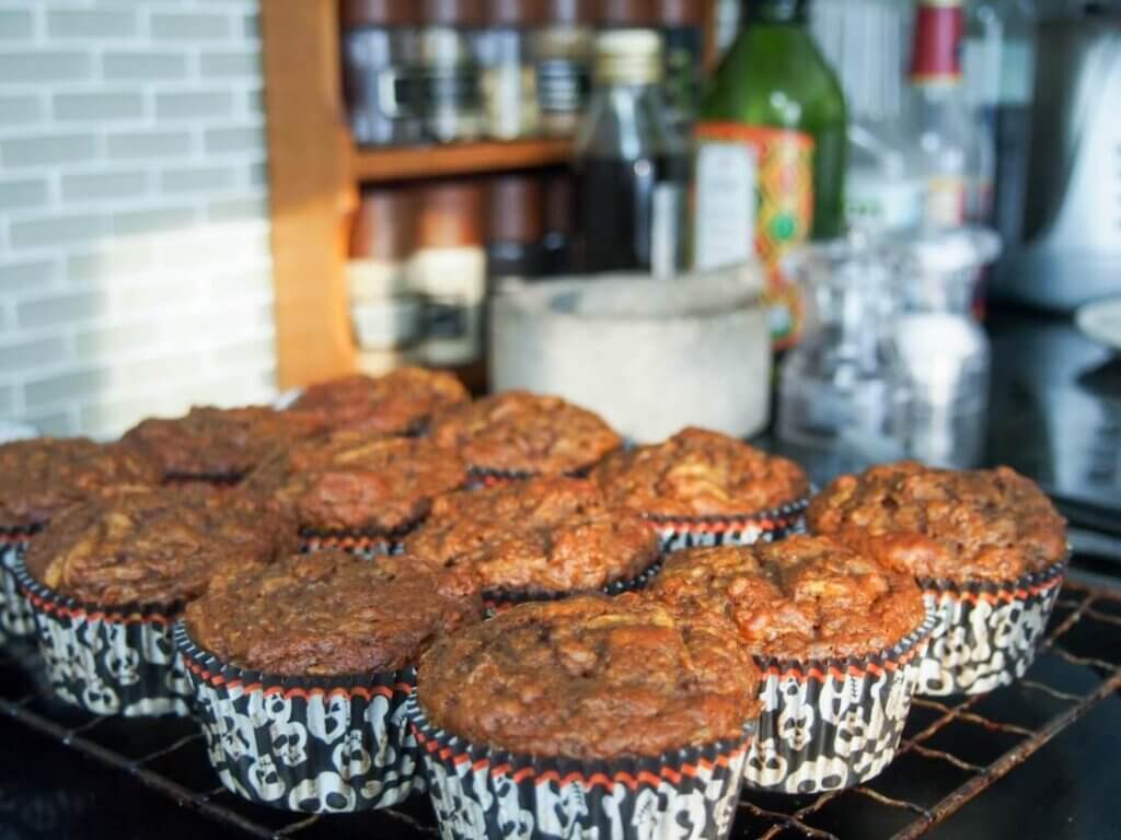 These pumpkin beetroot muffins are wonderfully moist, warmly spice and sweetened only with date and banana (no refined sugar) so you can feel good about them too.