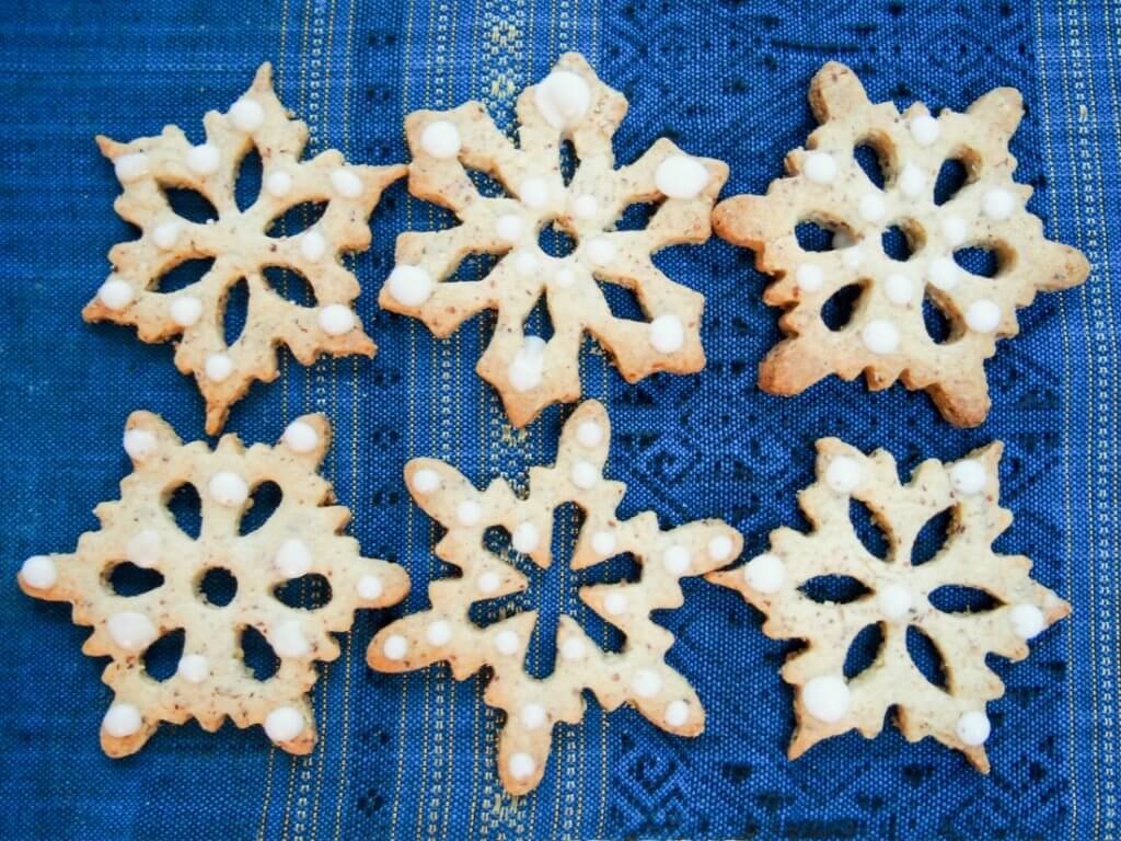German hazelnut Christmas cookies