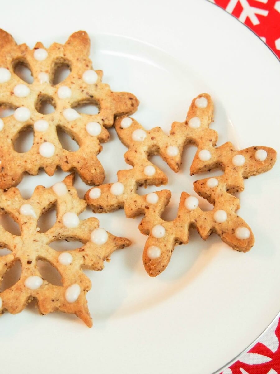 German hazelnut Christmas cookies