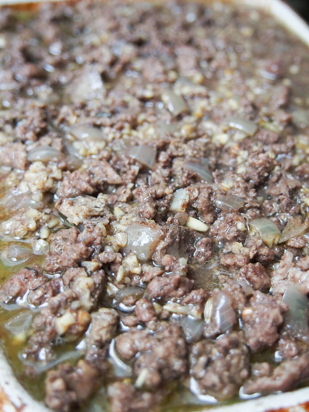 simplified haggis ready to put in oven