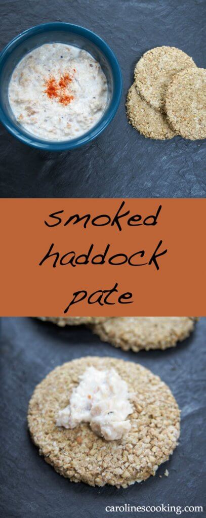 This Scottish smoked haddock pate is incredibly easy to prepare, and delicious on top of toast, oatcakes for a light lunch or canapes. Great for Burns night.