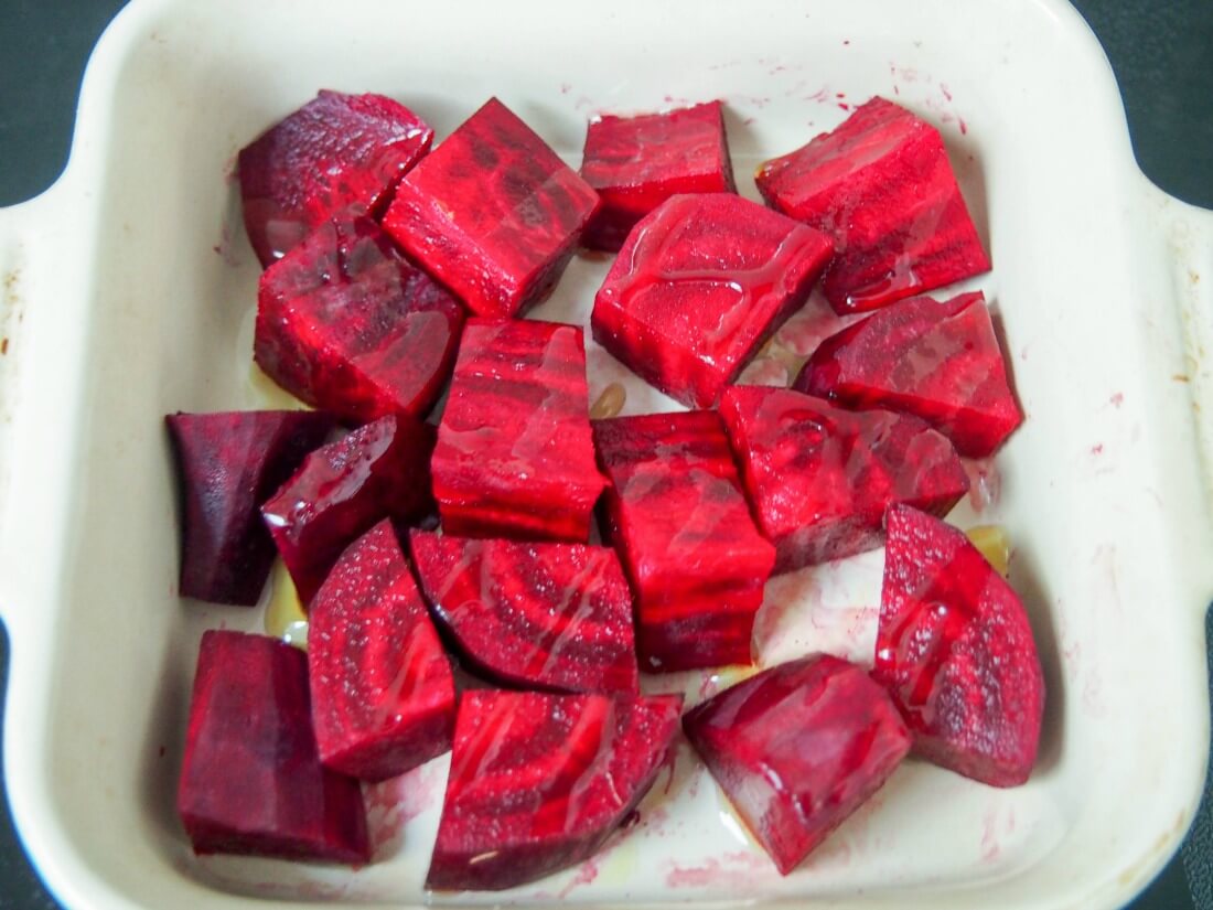 beets ready to roast