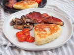 Parsnip and potato farl (potato scones)