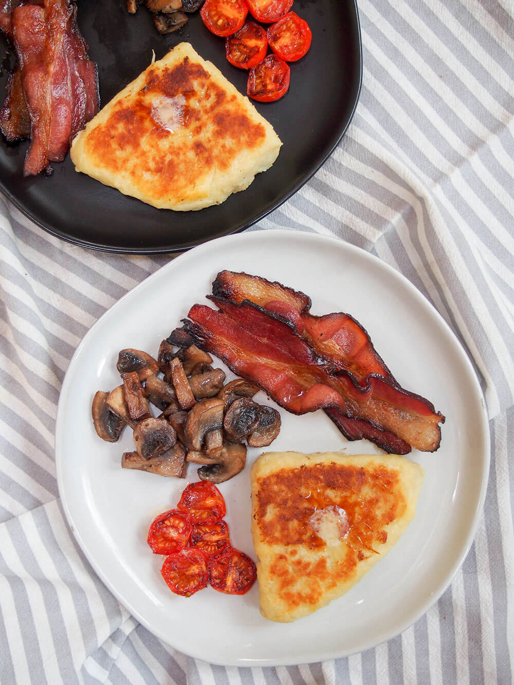 Parsnip and potato farl (potato scones)