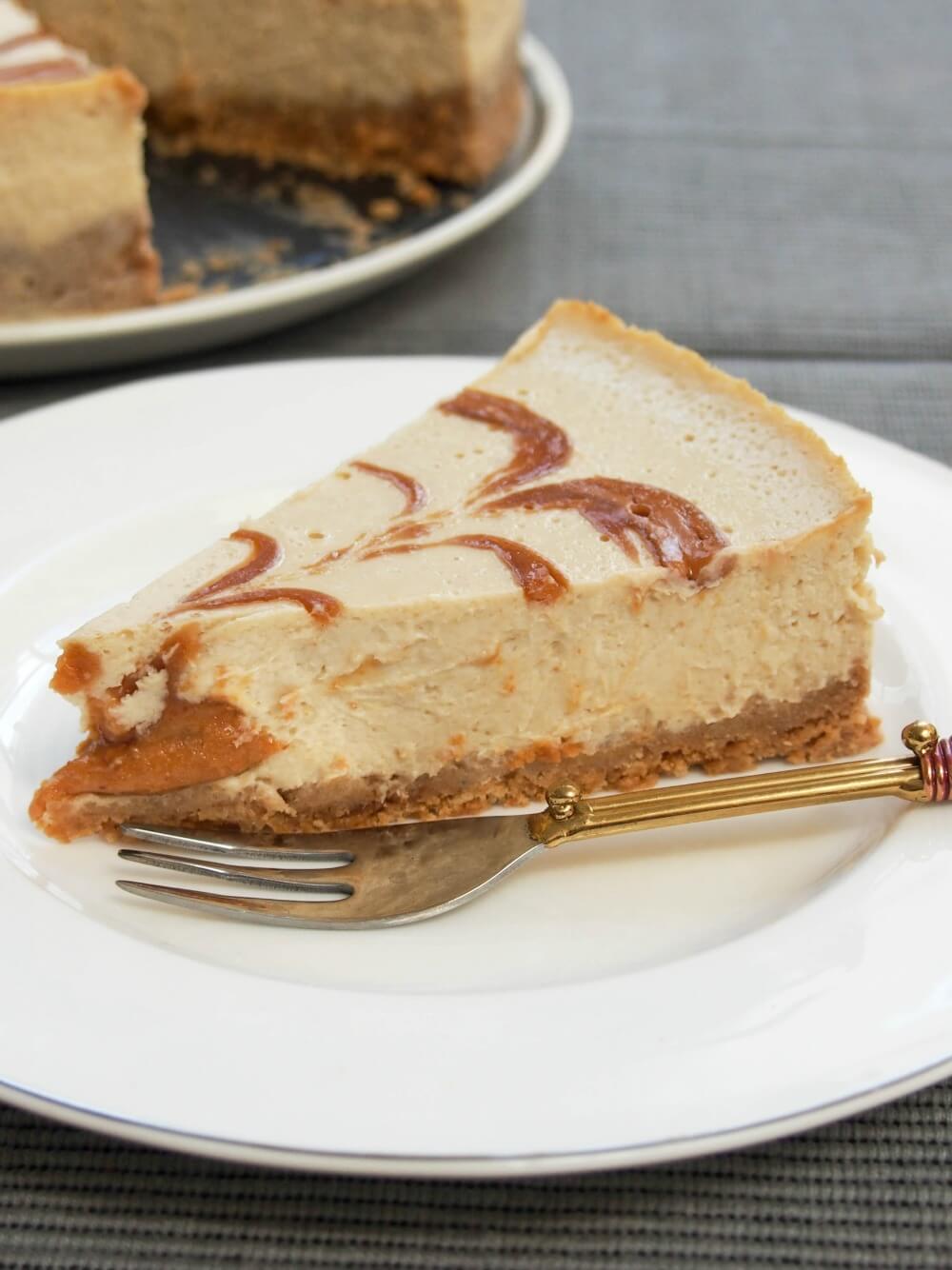 banana baked cheesecake