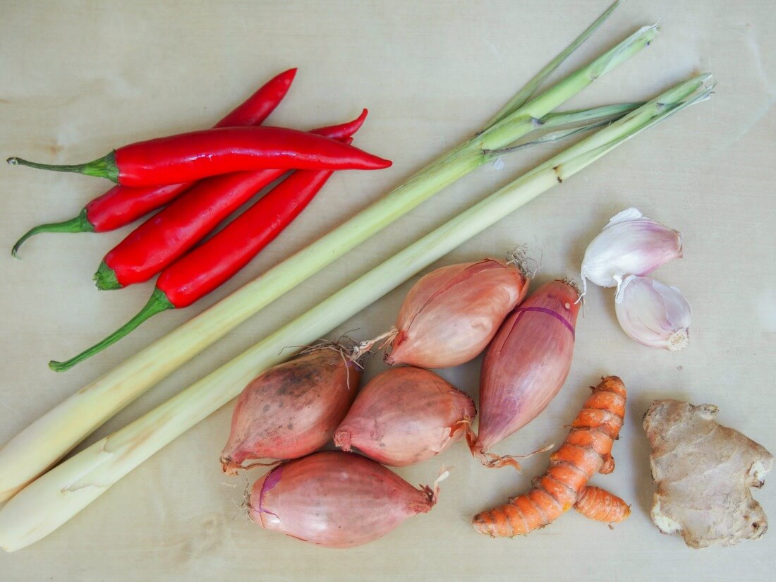 asam laksa spice paste ingredients