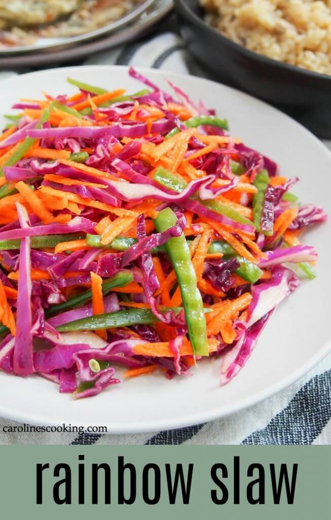 rainbow slaw