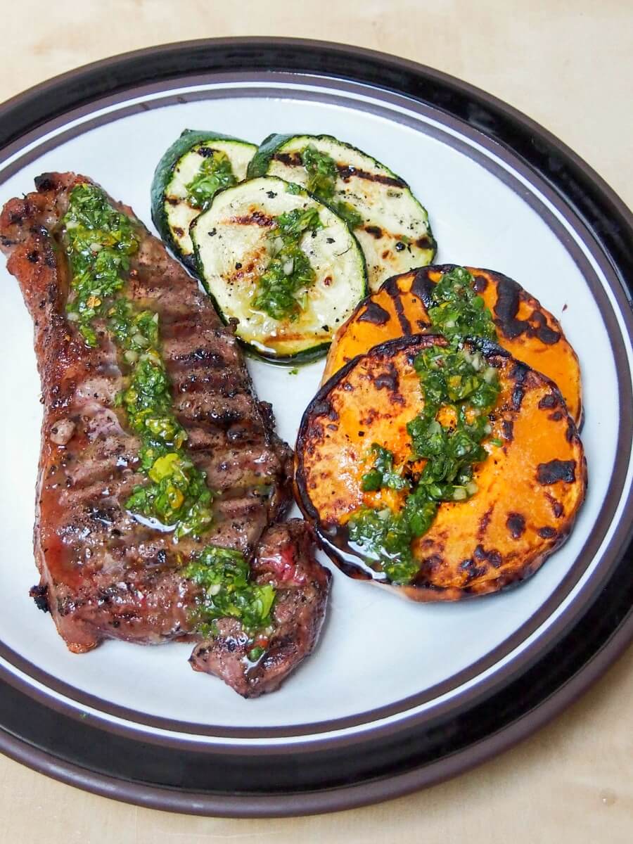 finished dish on plate