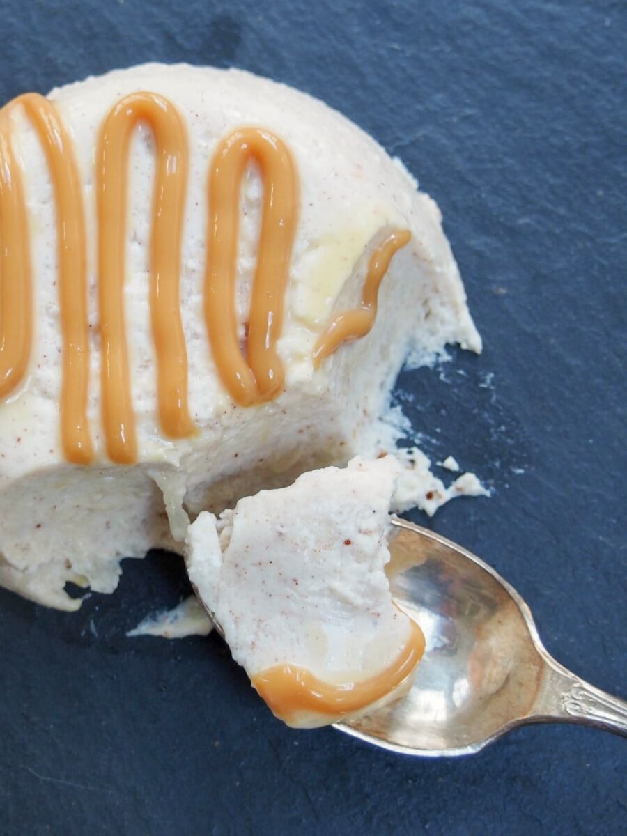 apple panna cotta - a delicious bite!