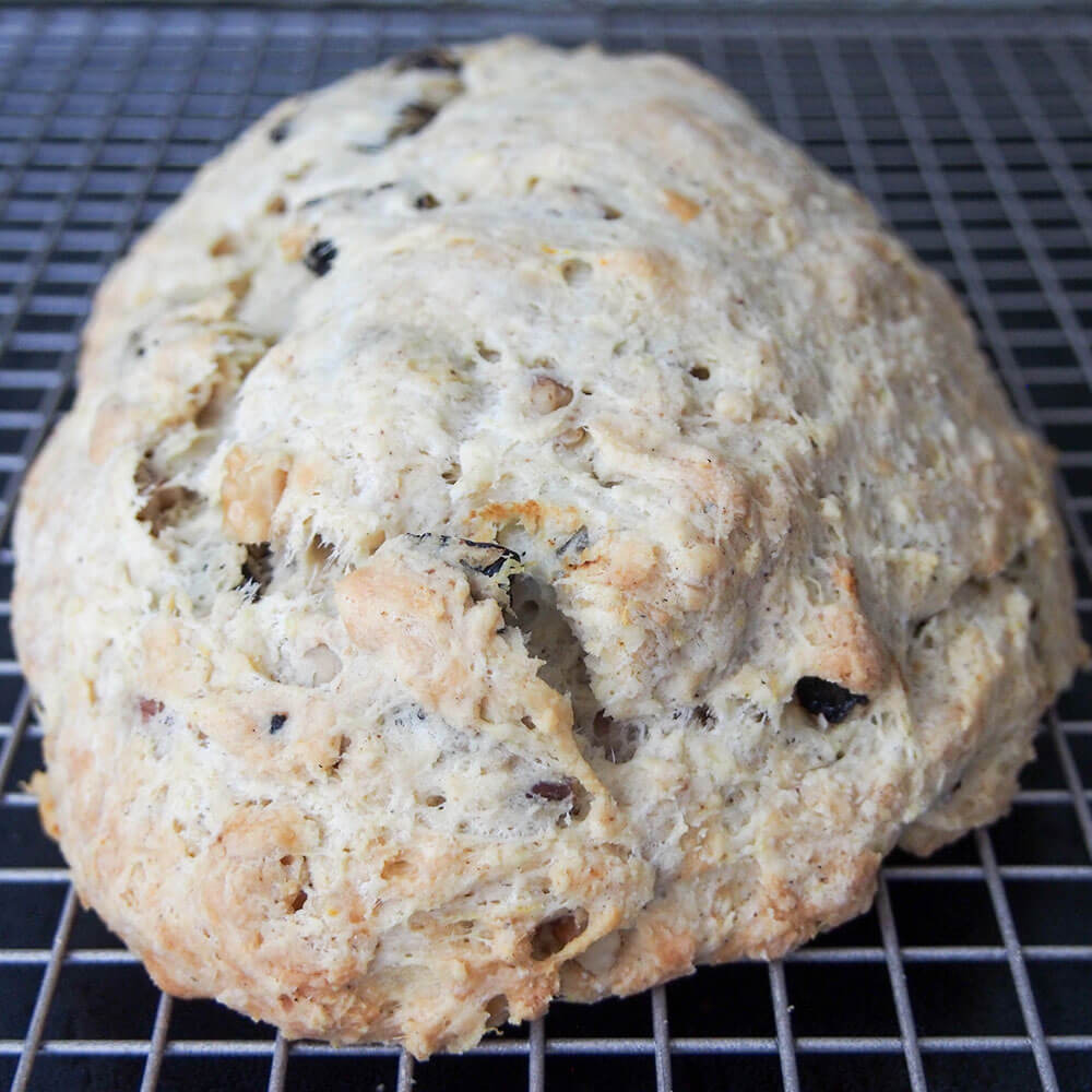 cooling baked stollen