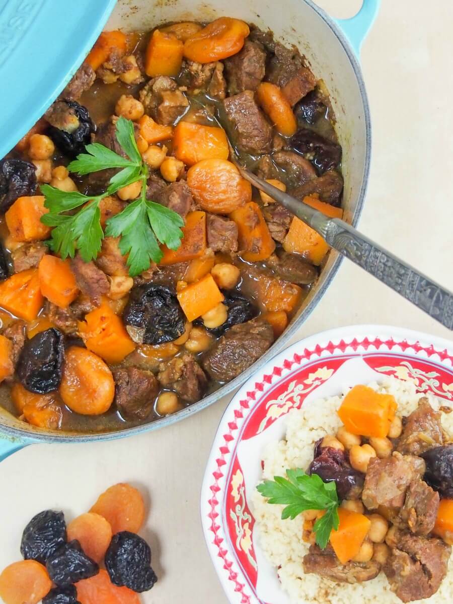 lamb tagine with apricots