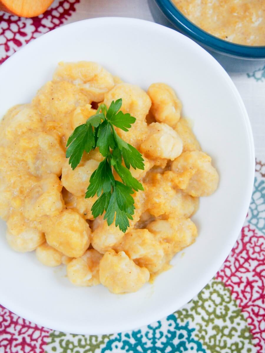 double pumpkin gnocchi