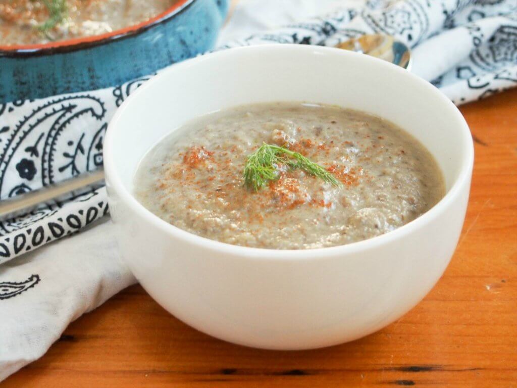 mushroom fennel soup