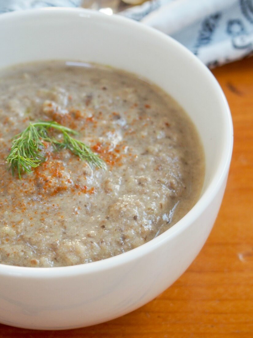 mushroom fennel soup