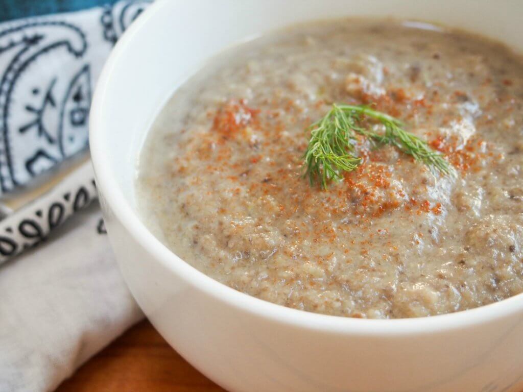 mushroom fennel soup