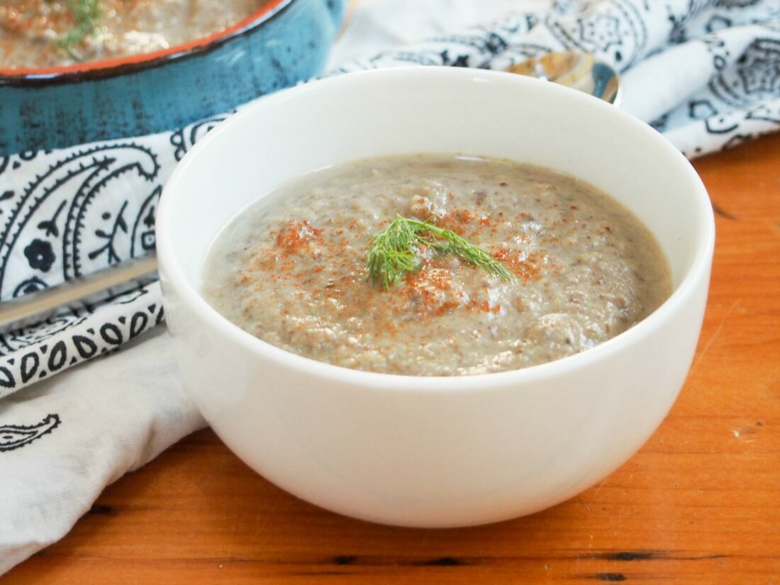 mushroom fennel soup