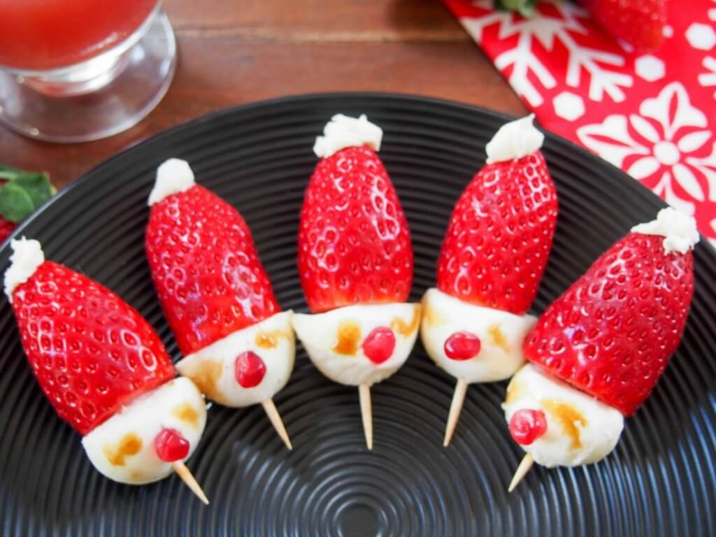 strawberry Santas