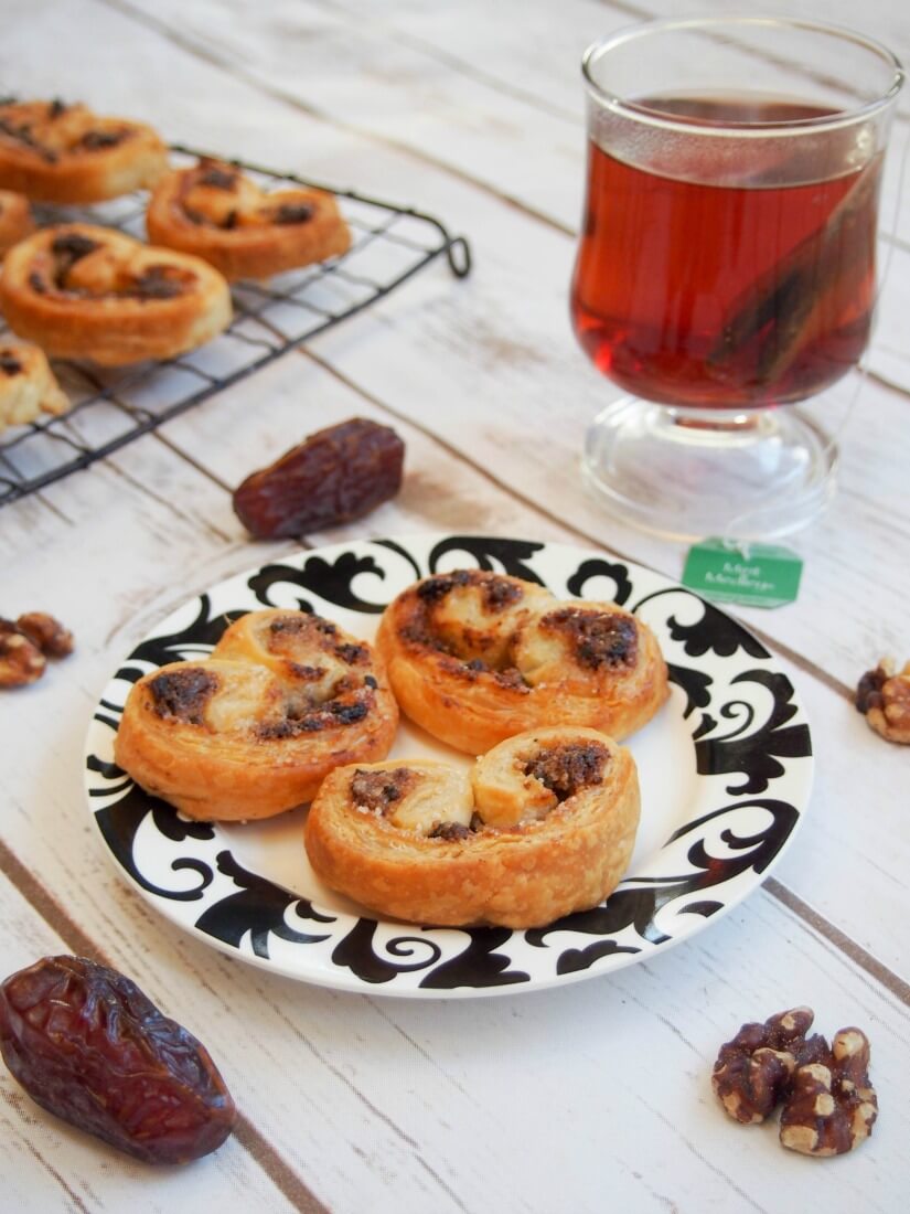 Date walnut palmiers