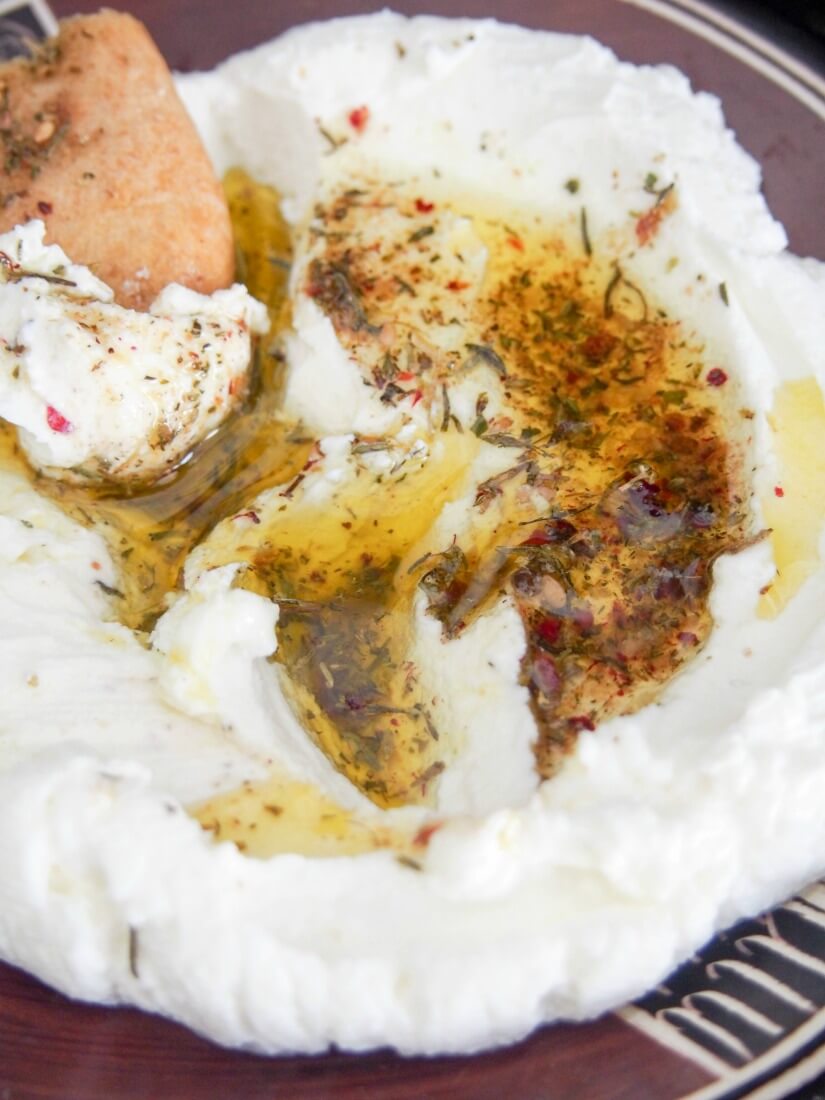 If you've tried labneh as part of a mezze meal, you might be surprised to know it's really easy to make yourself at home. Just 3 ingredients & a few min to prep to make this tasty, cream cheese popular in Israel/Jordan and the area.