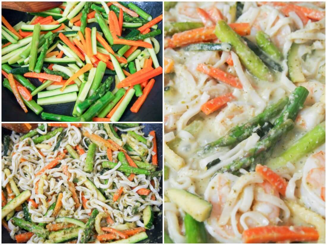 steps in making Thai green curry