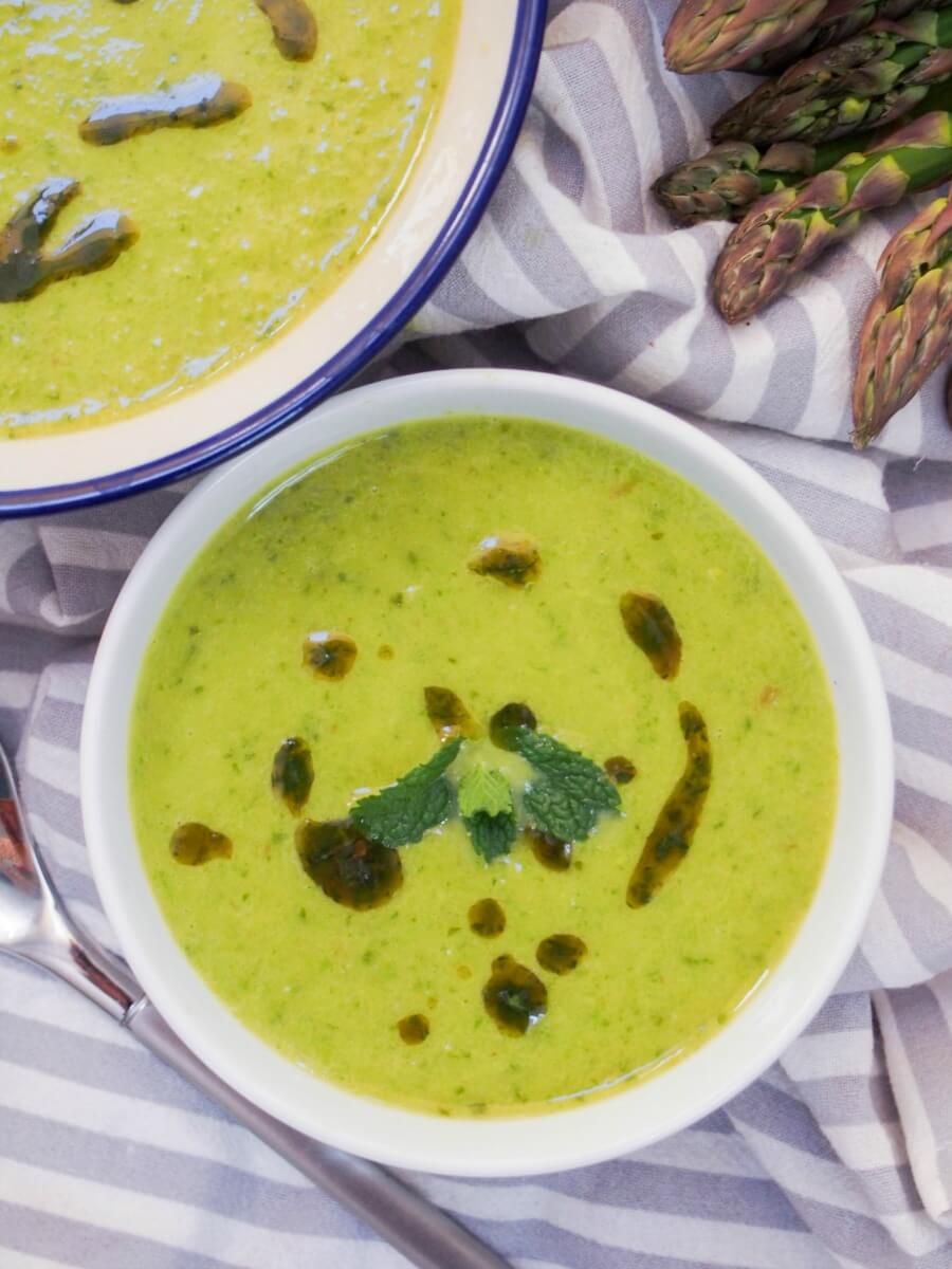 asparagus soup asparagus soup - light, easy and tasty!