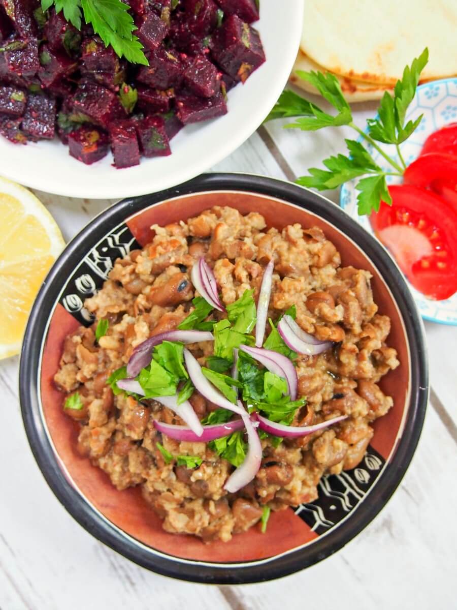 Ful medames (Egyptian fava beans) Ful medames (Egyptian fava beans)