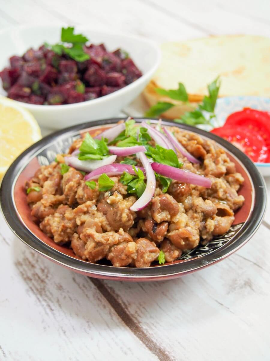Ful medames (Egyptian fava beans) Ful medames (Egyptian fava beans)