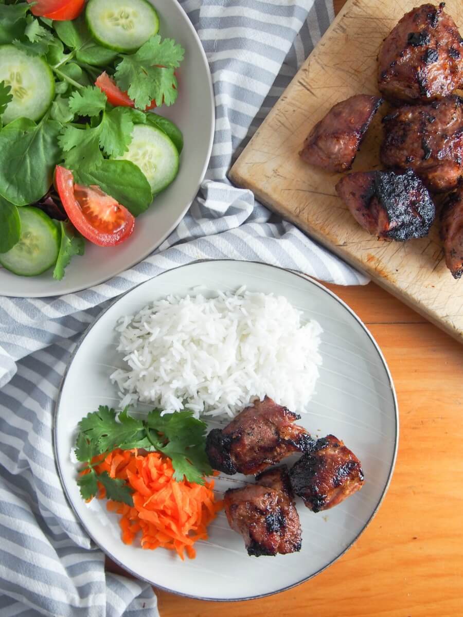 Vietnamese lemongrass pork - a deliciously flavorful easy meal