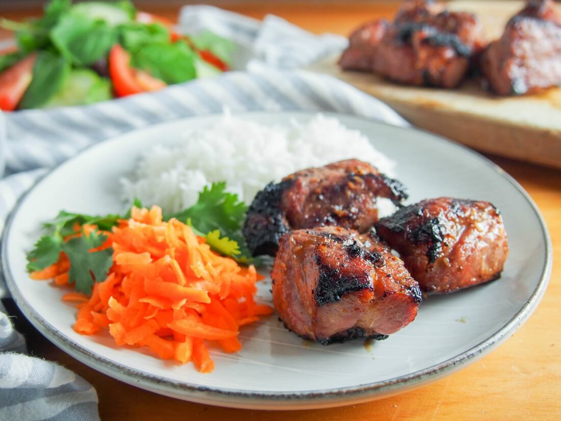 Vietnamese lemongrass pork