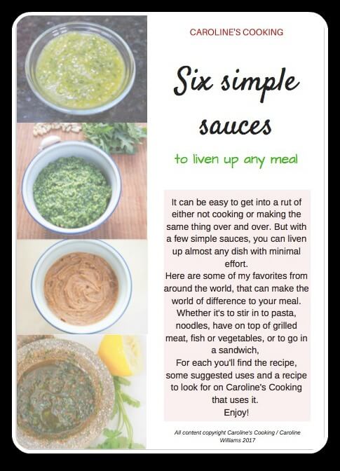 sauces ebook cover
