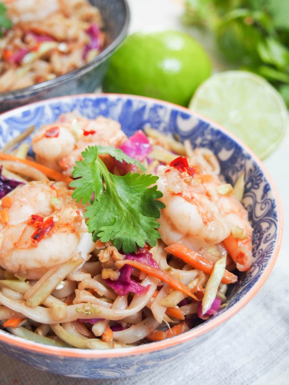 When I say this is an easy pad Thai recipe, I'm really not kidding, it takes mere minutes to make, but is full of delicious flavors, and lots of healthy vegetables. Quicker, and better, than take out. easy pad Thai recipe