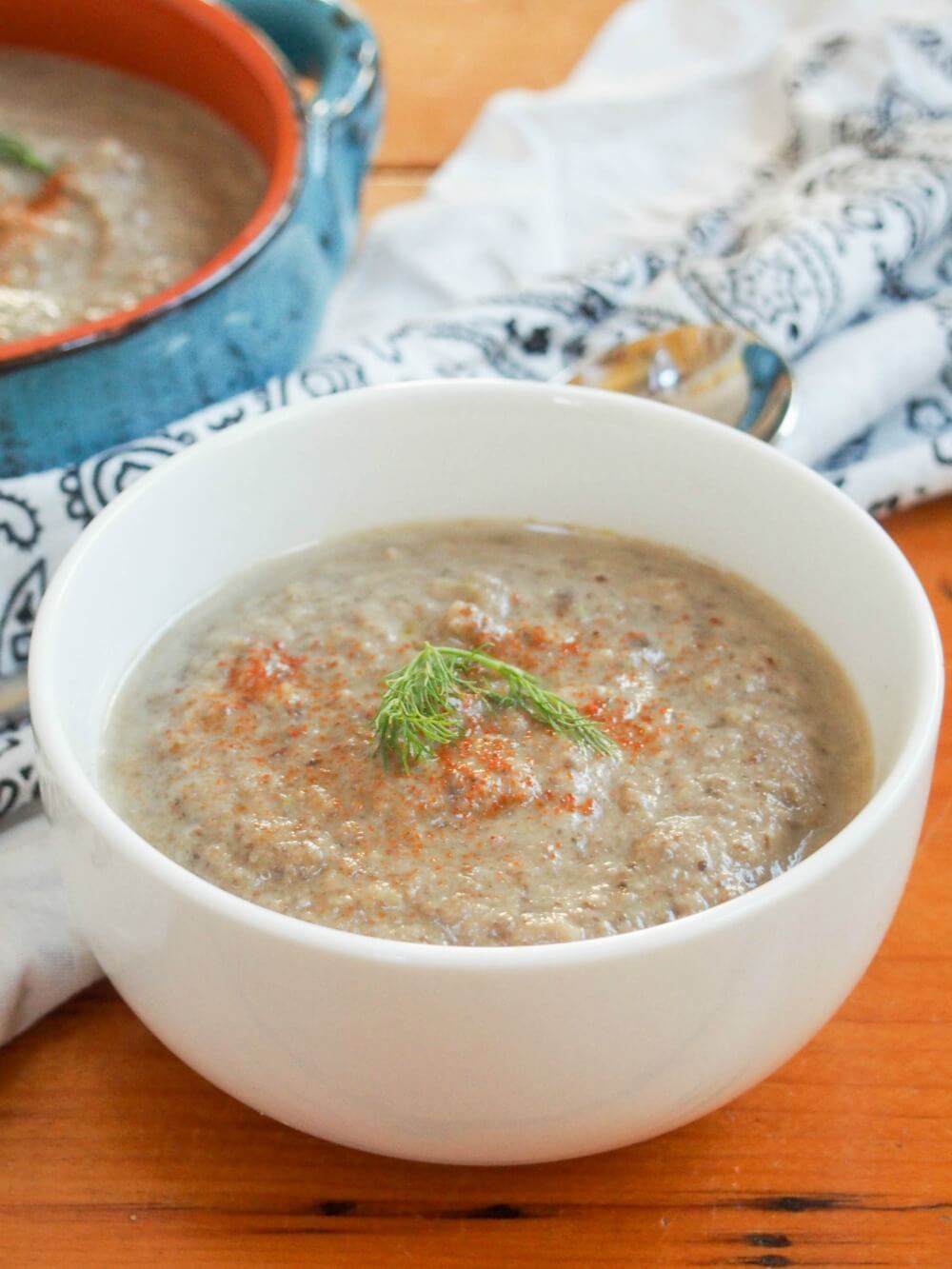 mushroom fennel soup
