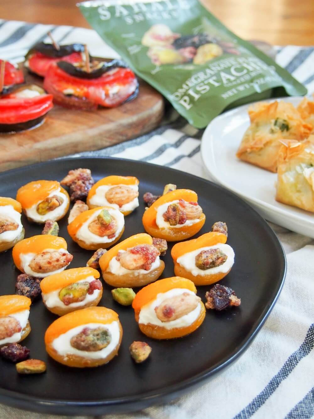 Turkish-style stuffed apricots
