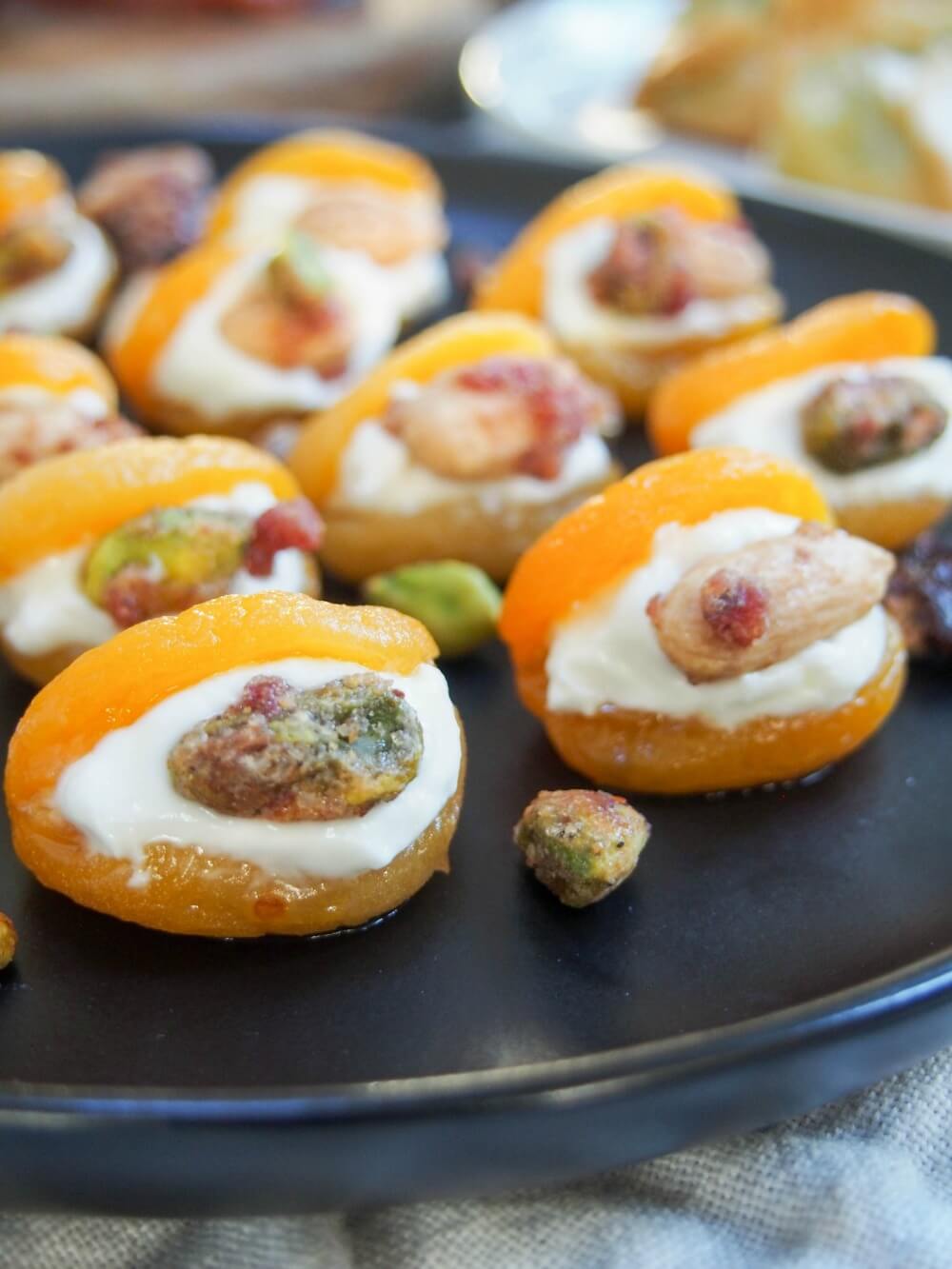 Turkish-style stuffed apricots