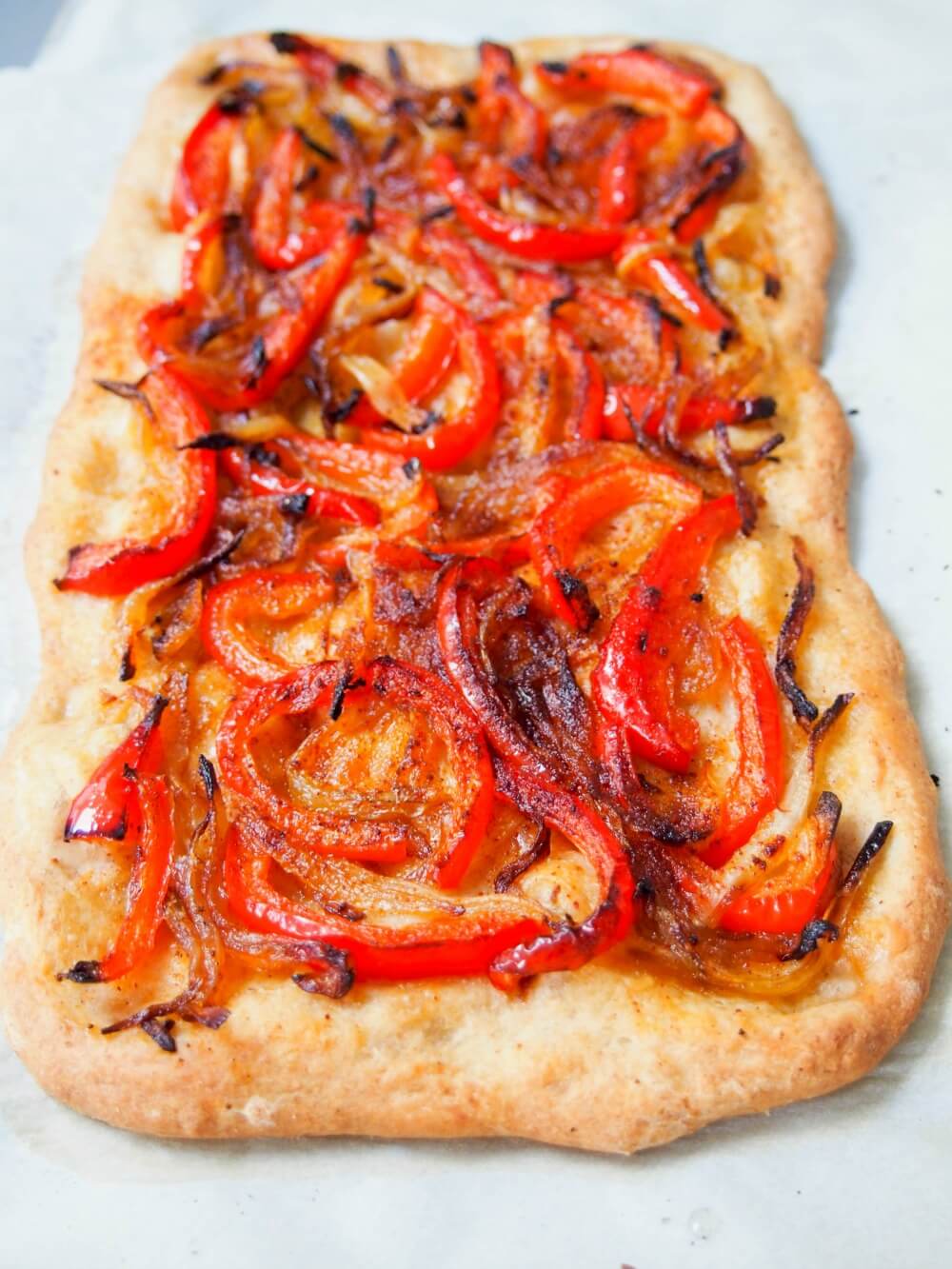 Catalan coca Spanish pizza