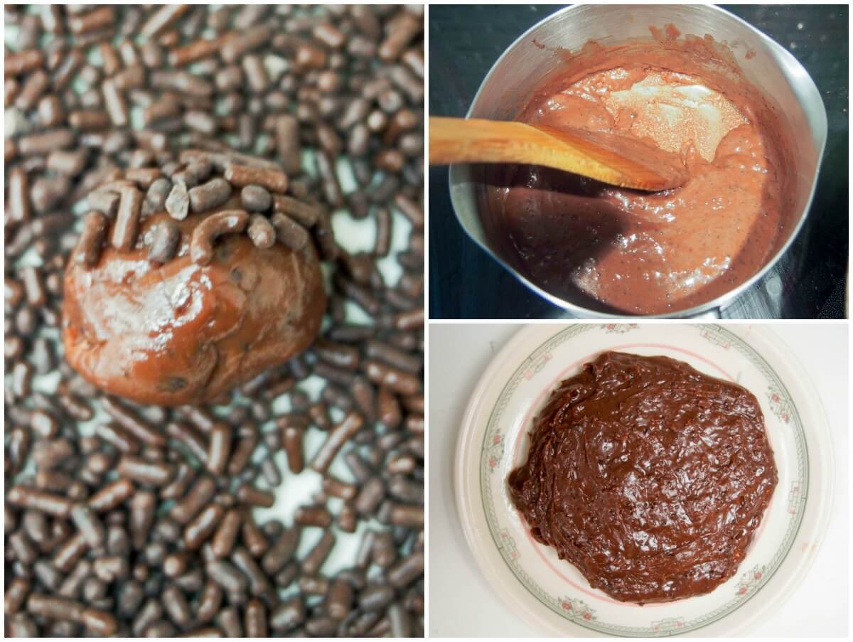 making brigadeiros