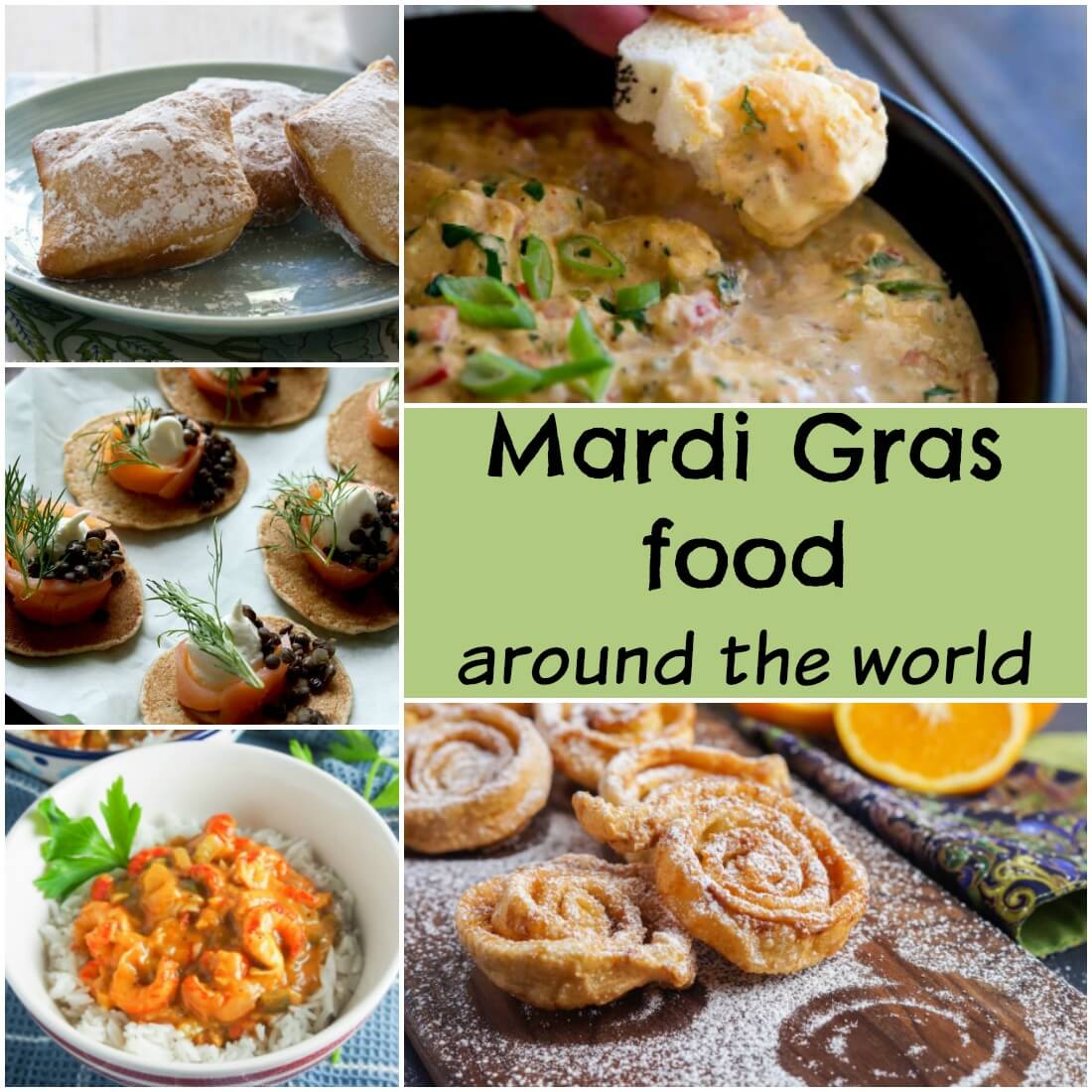 Mardi gras food around the world