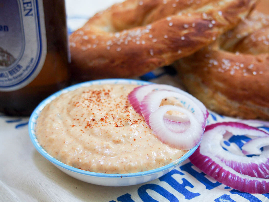 Obatzda (German beer cheese dip)
