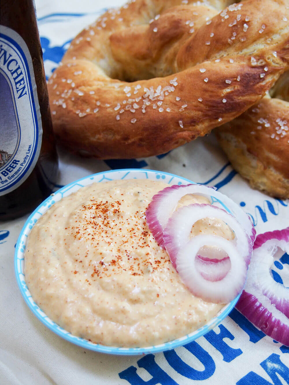 Obatzda (German beer cheese dip)