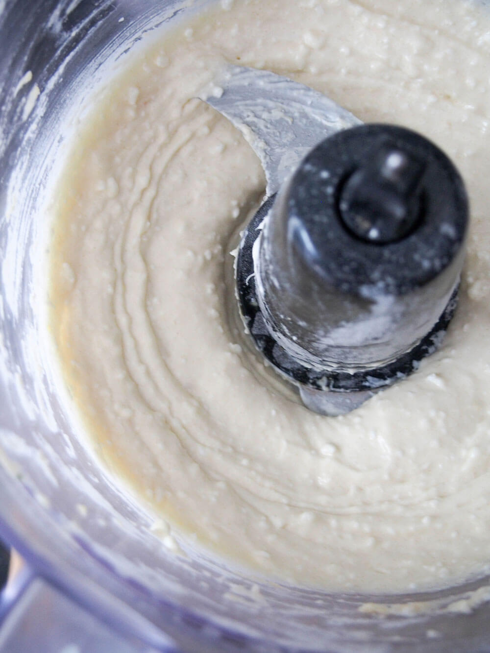 batter in food processor