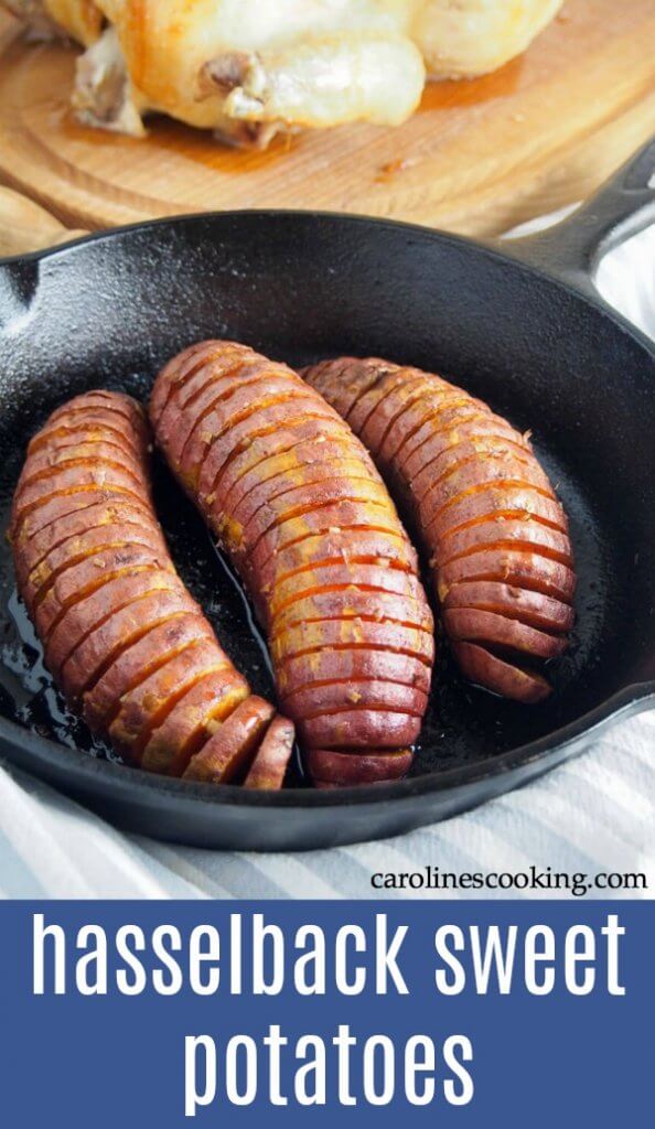 hasselback sweet potatoes