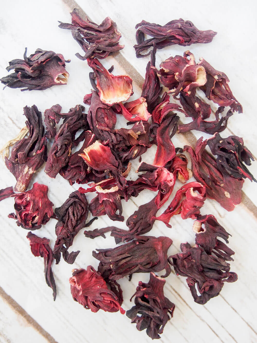dried hibiscus flowers for Agua de jamaica - hibiscus tea