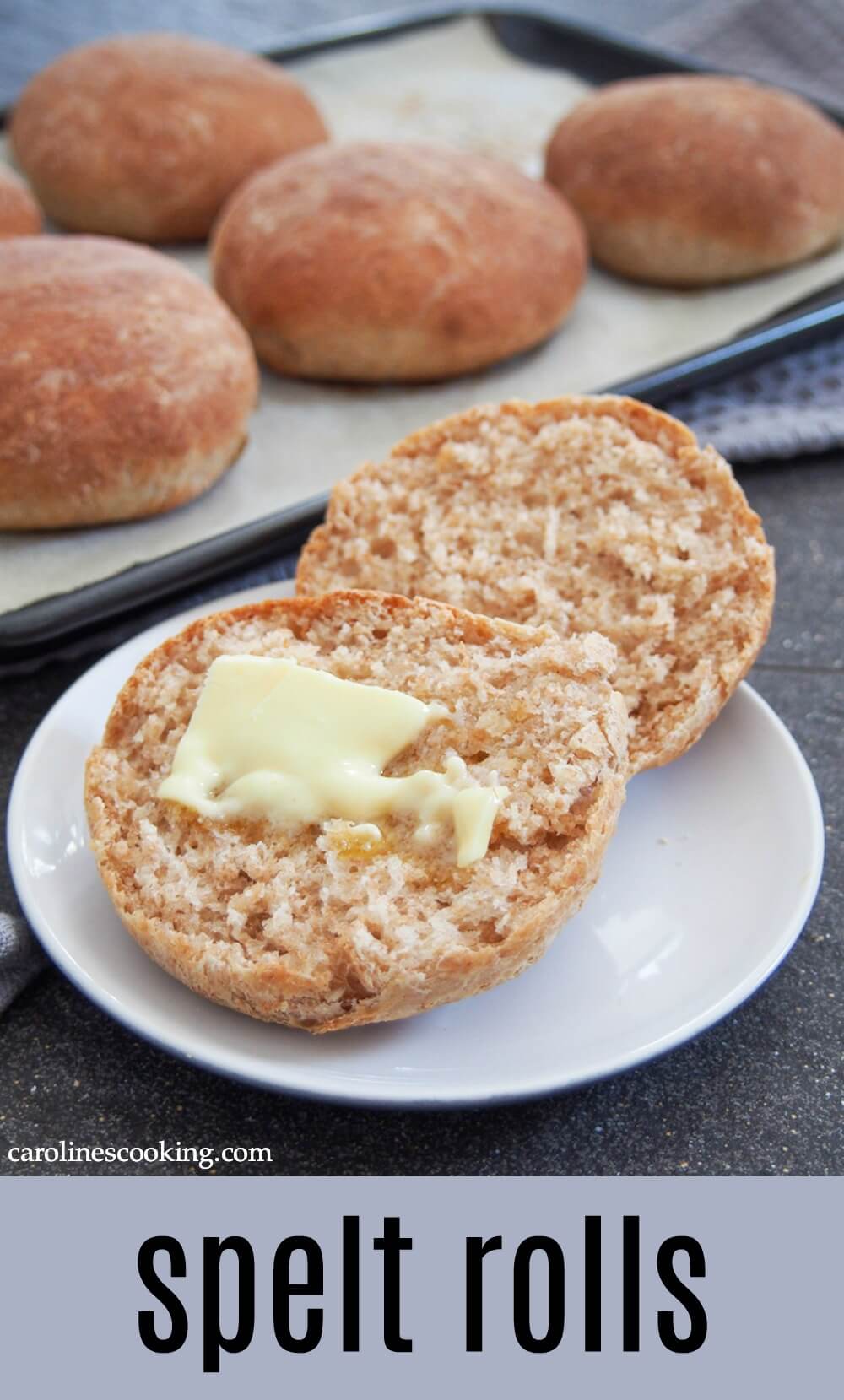 These spelt rolls have a wonderful lightly nutty flavor, tender crumb and are perfect for lunch or as a side to a meal. Soft, flavorful and versatile. #spelt #bread #baking These spelt rolls have a wonderful lightly nutty flavor, tender crumb and are perfect for lunch or as a side to a meal. Soft, flavorful and versatile. #spelt #bread #baking