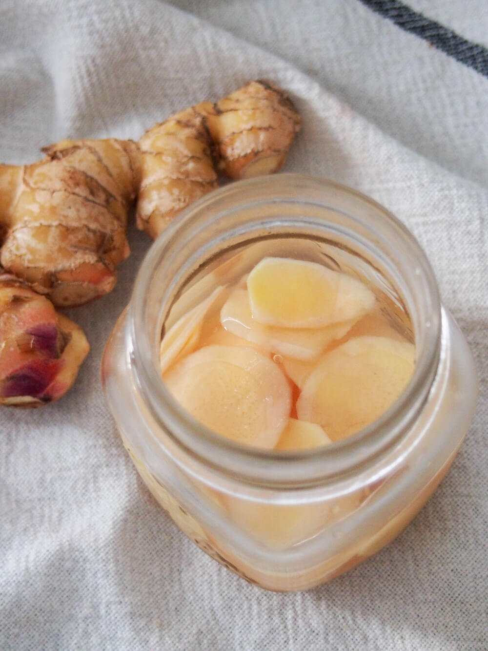 jar of Japanese pickled ginger