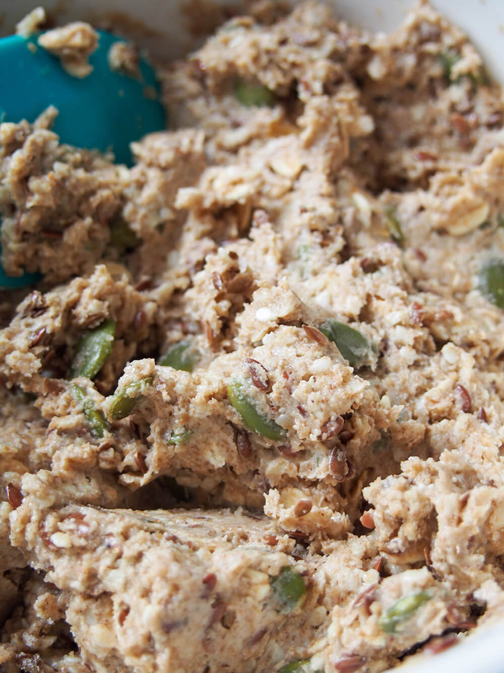 mixed cracker dough