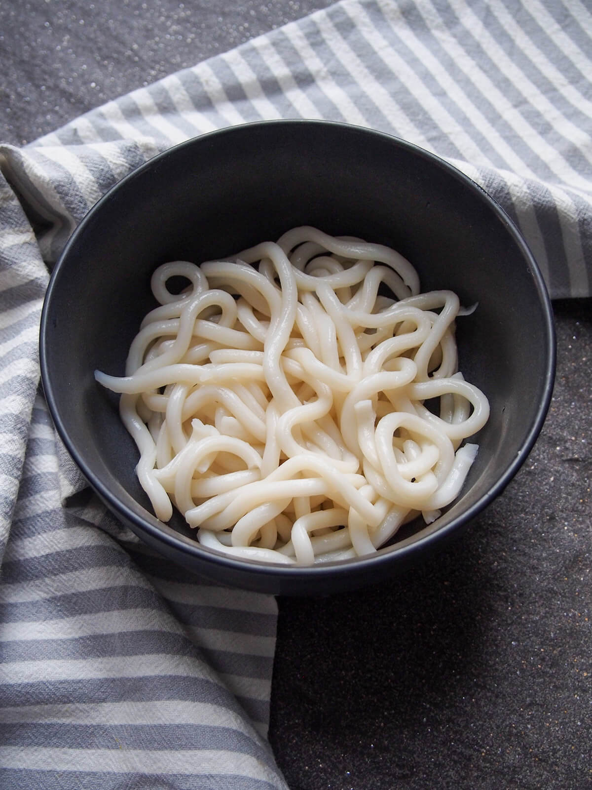udon noodles in bowl