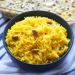 bowl of South African yellow rice