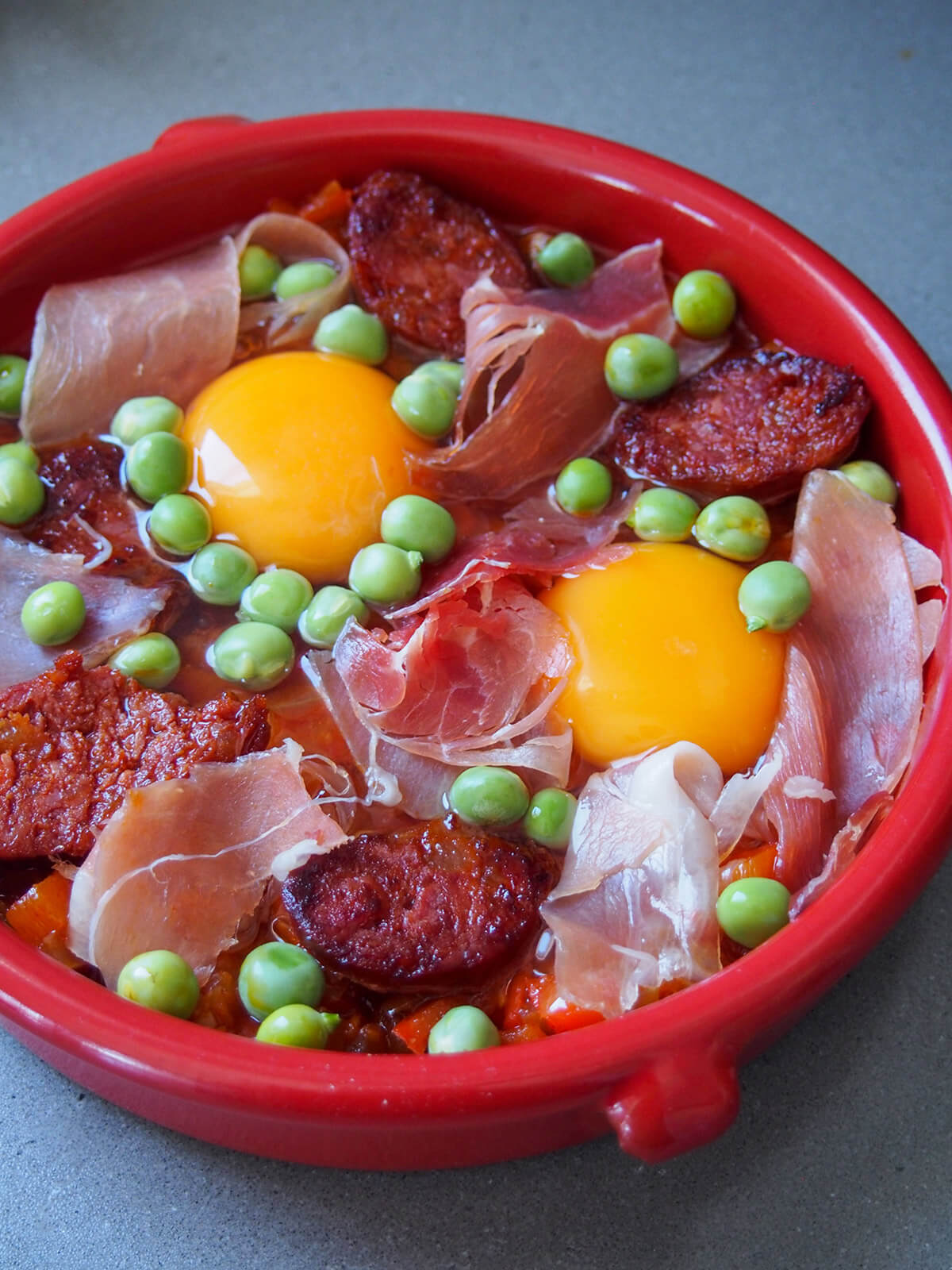 dish ready to go in oven
