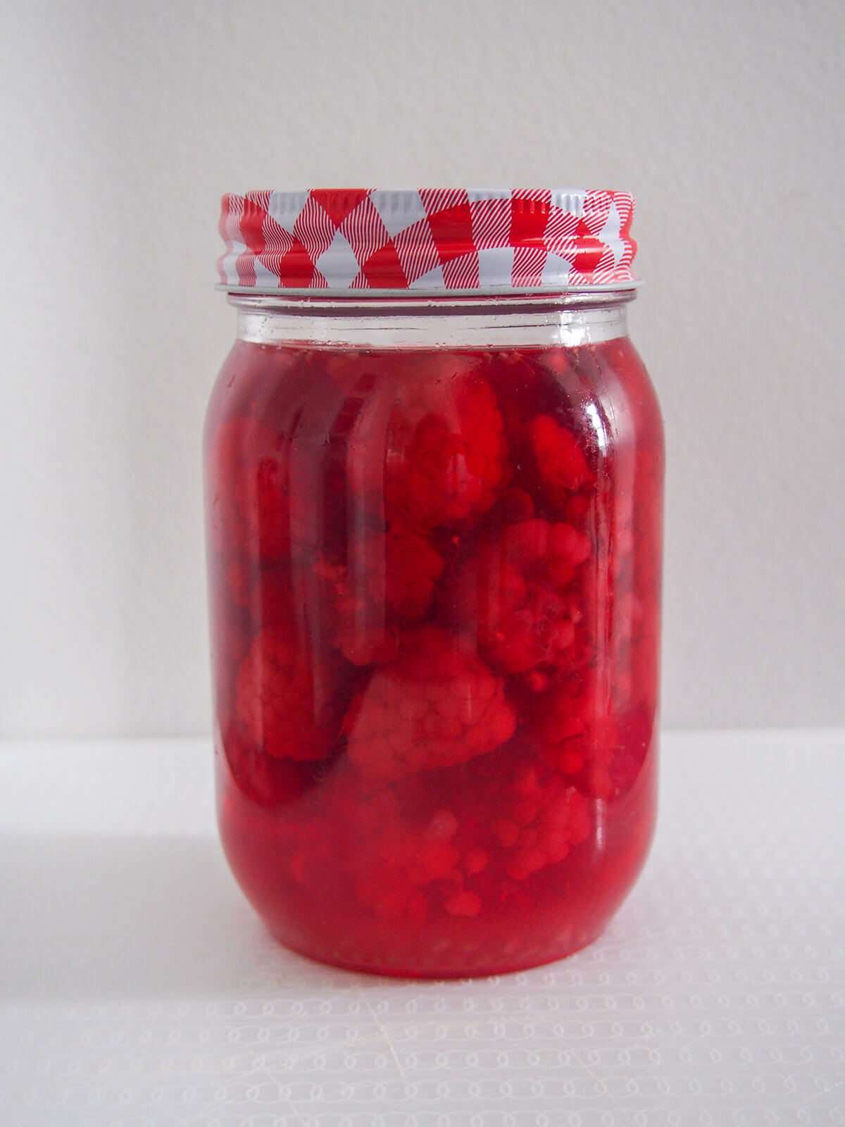 raspberry liqueur after around 10 days maturing