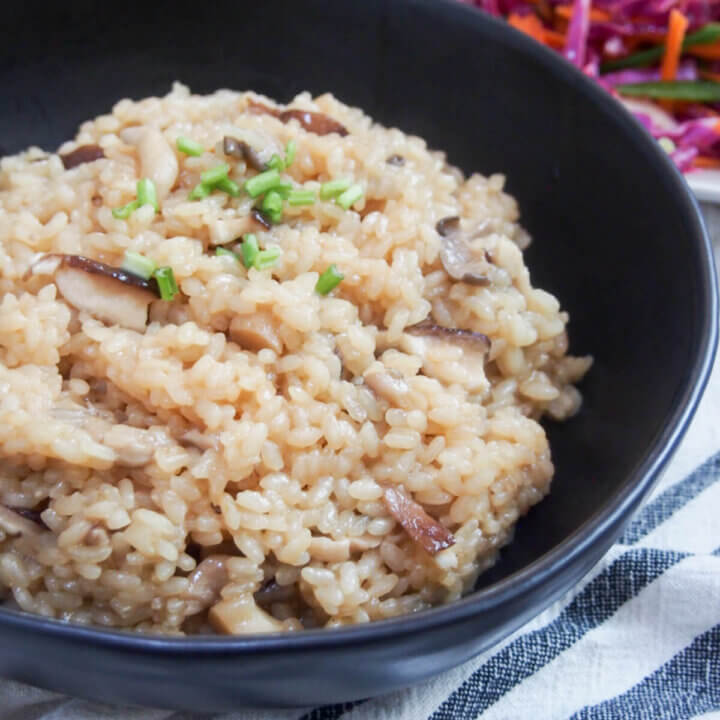 bowl of Japanese mushroom rice